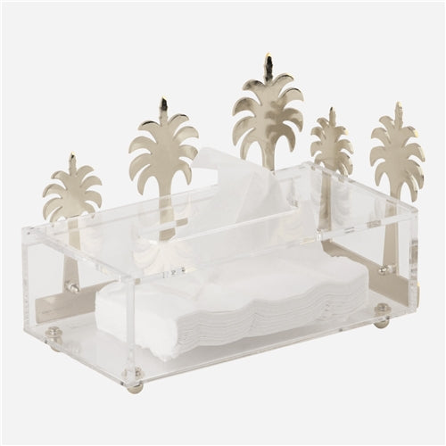 Nakhla Tissue box Silver