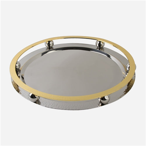 Orb Tray 45cm Gold mix