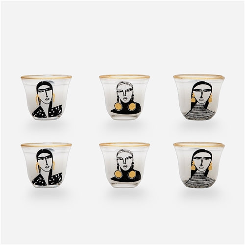 Arabic coffee cups set هوانم