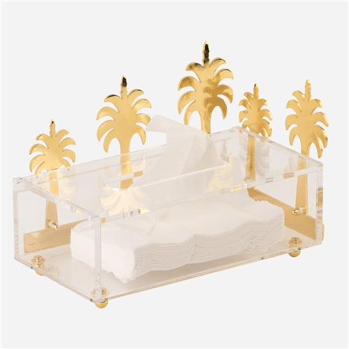 Nakhla Tissue box Gold