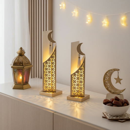 Centerpiece Set of 2 luminous