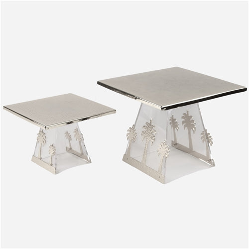 Nakhla 2 level Set Silver