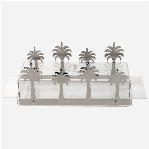 Nakhla Cake plate Silver