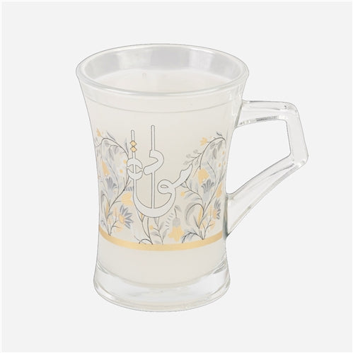Glass mug مودة