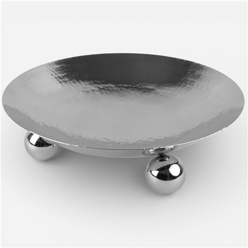 Orb Ss Round platter 40cm Silver