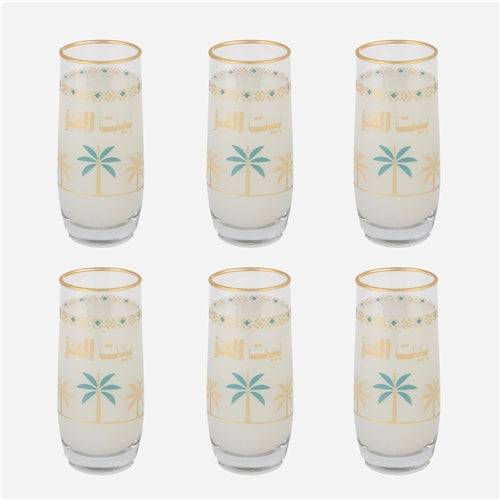 Beverage glass set 320ml بيت العز